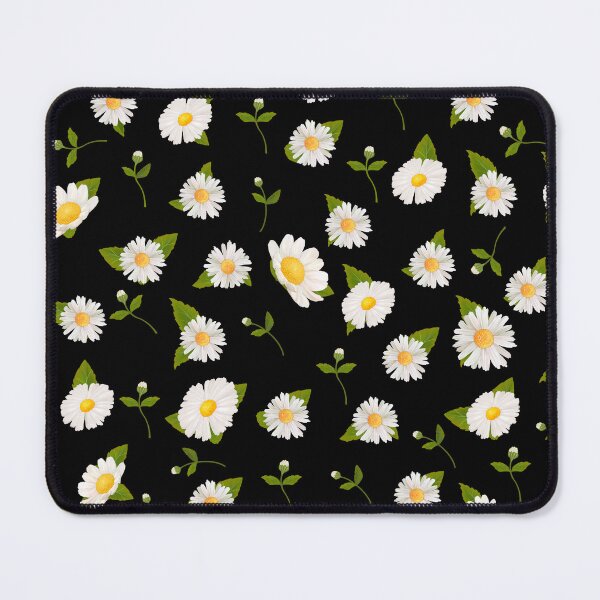 Item preview, Pretty White Daisies Floral Illustration Pattern. designed and sold by PlantKind.