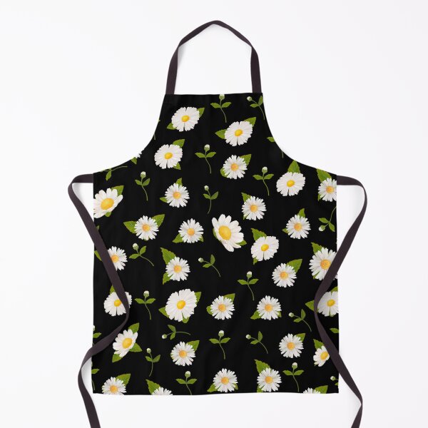 Item preview, Pretty White Daisies Floral Illustration Pattern. designed and sold by PlantKind.