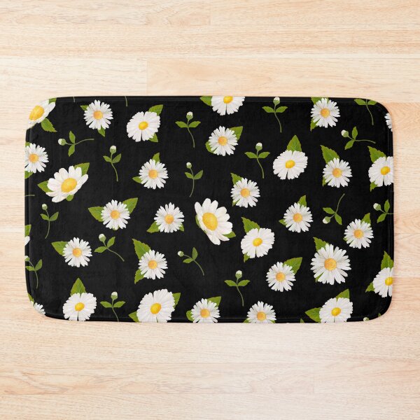 Item preview, Pretty White Daisies Floral Illustration Pattern. designed and sold by PlantKind.