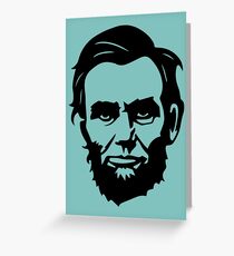 Abraham Lincoln Greeting Card