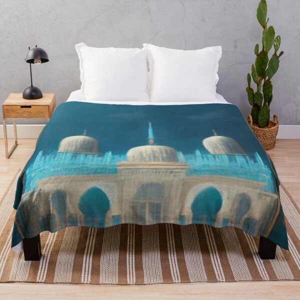 Item preview, A painting of the ancient Islamic Arab palace and architecture designed and sold by MaissaArt.