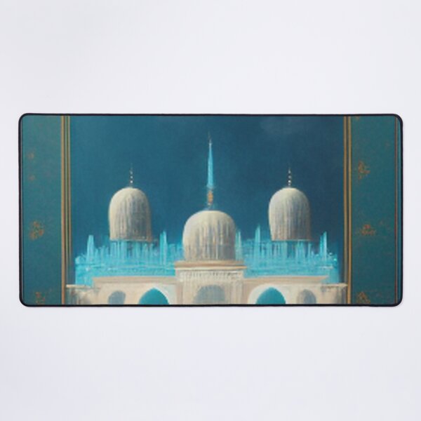 Item preview, A painting of the ancient Islamic Arab palace and architecture designed and sold by MaissaArt.