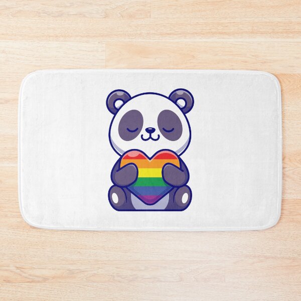 Item preview, Panda Kawaii LGBTQ Bear Hug Dealer Gay Pride designed and sold by Queer Pride Shop.
