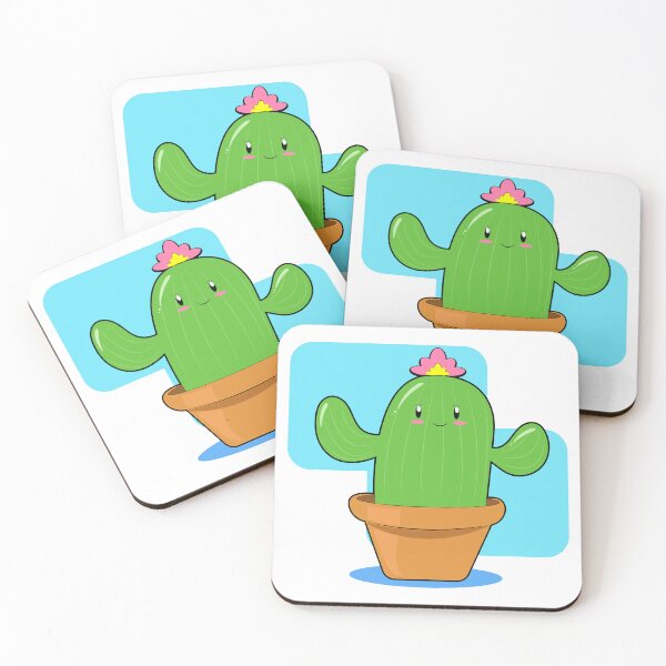Aperçu de l'œuvre Cactus mignon créée et vendue par LizzieMaka.