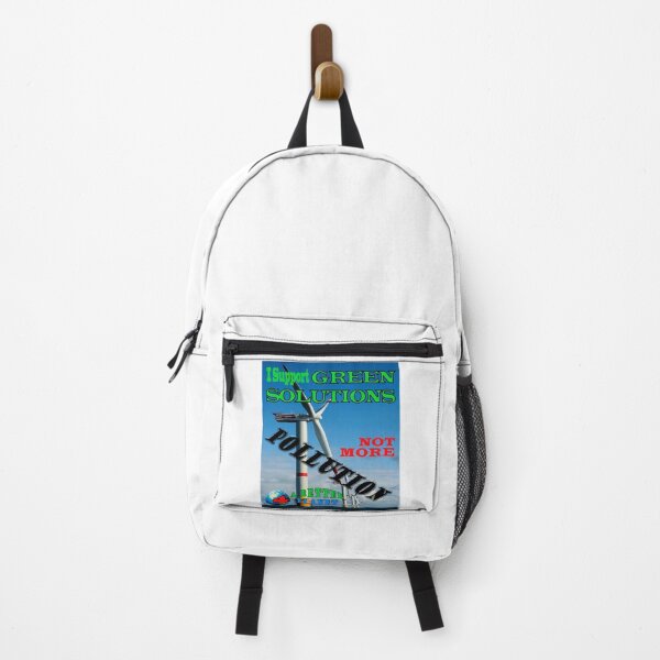 Item preview, I Support Green Solutions Not More Pollution designed and sold by 4ABetterPlanet.