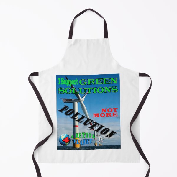 Item preview, I Support Green Solutions Not More Pollution designed and sold by 4ABetterPlanet.