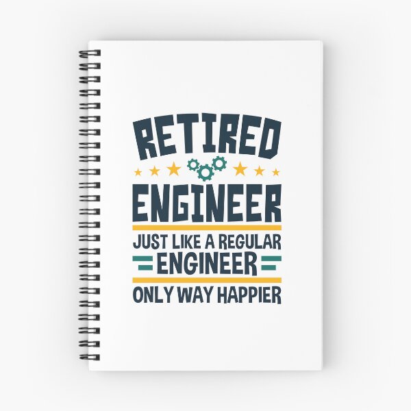 Item preview, Retired Engineer Just Like a Regular Engineer Only Way Happier designed and sold by jaygo.