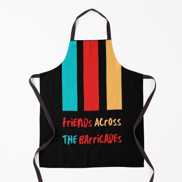 Item preview, FRIENDS ACROSS THE BARRICADES. designed and sold by ELEGANTRETRO.