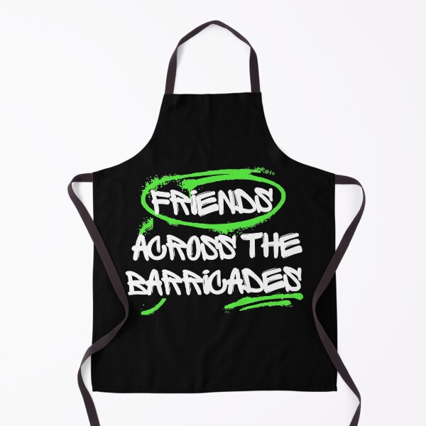 Item preview, FRIENDS ACROSS THE BARRICADES. designed and sold by ELEGANTRETRO.