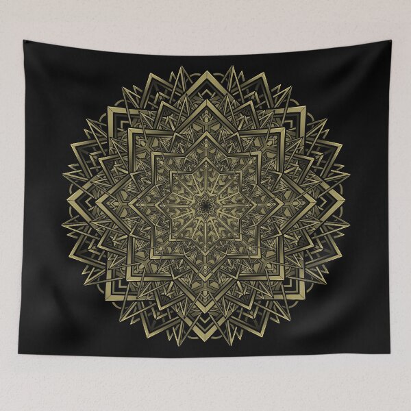 Item preview, Tribal Tattoo Flower  Mandala designed and sold by lillyrise.