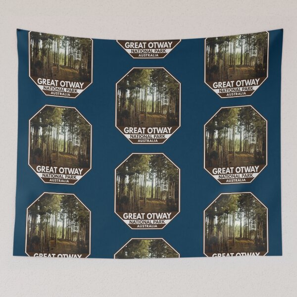 Item preview, Great Otway National Park Australia Emblem designed and sold by KrisSidDesigns.