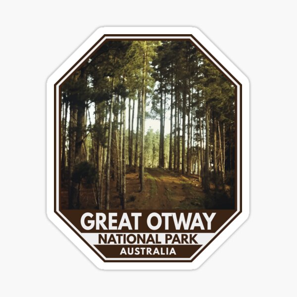 Item preview, Great Otway National Park Australia Emblem designed and sold by KrisSidDesigns.