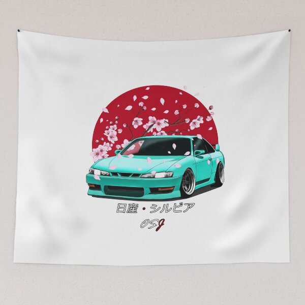 Item preview, Silvia S14 (Turquoise) SunRise Edition [old_school_jdm_] designed and sold by oldschooljdm.