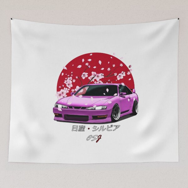 Item preview, Silvia S14 (Pink) SunRise Edition [old_school_jdm_] designed and sold by oldschooljdm.