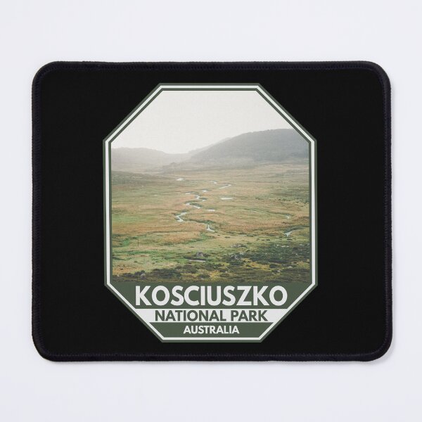 Item preview, Kosciuszko National Park Australia Emblem designed and sold by KrisSidDesigns.