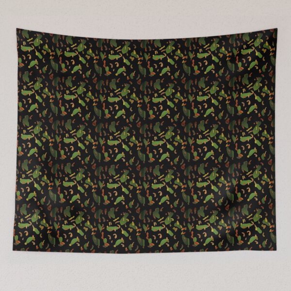 Item preview, Beautiful Vintage Leaf Black Pattern designed and sold by patternologyy.