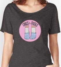 Crocs and Socks Women's Relaxed Fit T-Shirt