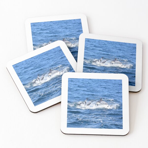 Item preview, Jumping dolphins in the sea designed and sold by Designsbyalisa.