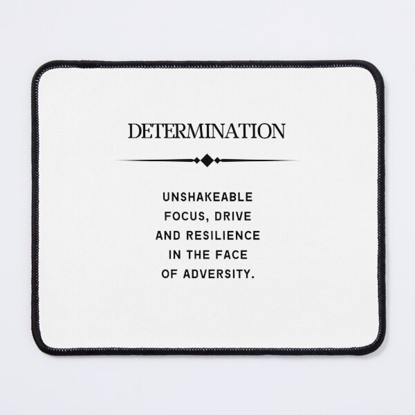 Item preview, Determination Definition Motivational And Inspirational Quotes And Sayings designed and sold by Salman Hino.