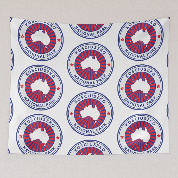 Item preview, Kosciuszko National Park Australia Country Symbol designed and sold by KrisSidDesigns.
