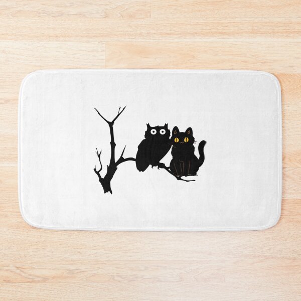 Item preview, a cat and an owl (2) designed and sold by REVERate323.