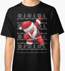 Funny Dabbing Santa Ugly Design Classic T-Shirt