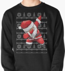 Lustiger tupfender Sankt hässlicher Entwurf Sweatshirt