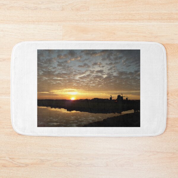 Item preview, Sunset Windmills Zaanse schans designed and sold by Designsbyalisa.