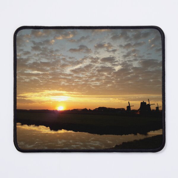 Item preview, Sunset Windmills Zaanse schans designed and sold by Designsbyalisa.