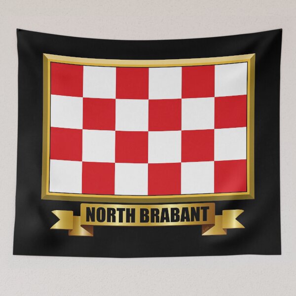 Item preview, NORTH BRABANT Flag Gifts, Masks, Stickers & Products (N) designed and sold by mpodger.