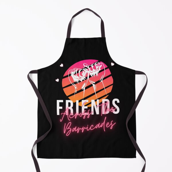 Item preview, FRIENDS ACROSS THE BARRICADES. designed and sold by ELEGANTRETRO.