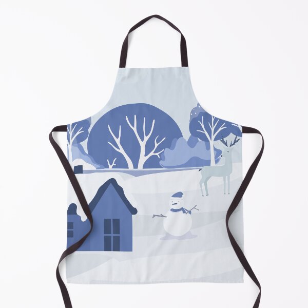 Item preview, Snowy day in a small town designed and sold by BeCreativeArts.