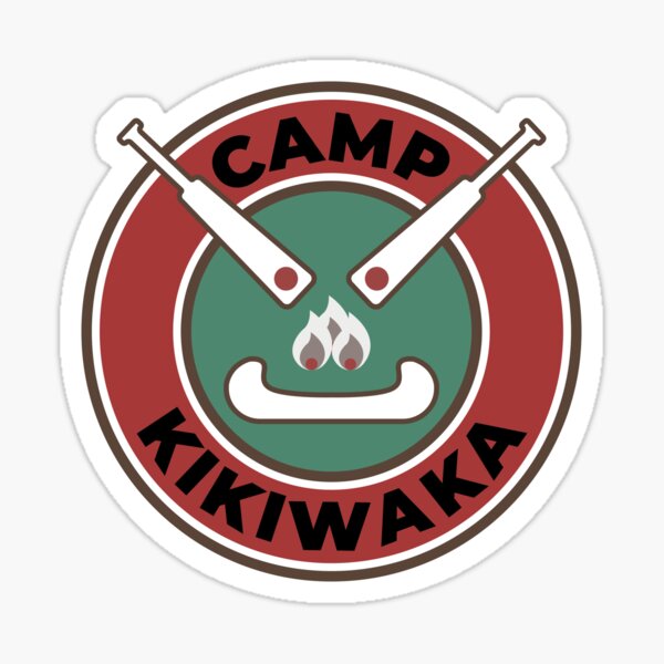 "Camp Kikiwaka" Sticker for Sale by jtrenshaw Redbubble