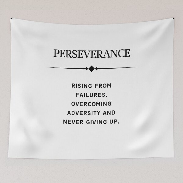 Item preview, Perseverance Definition Motivational And Inspirational Quotes And Sayings designed and sold by Salman Hino.
