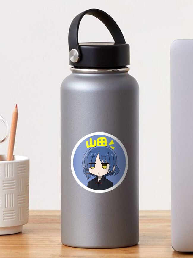 Aperçu 1 sur 3. Sticker avec l'œuvre Mignon ryo yamada avec texte japonais créée et vendue par Semzig.