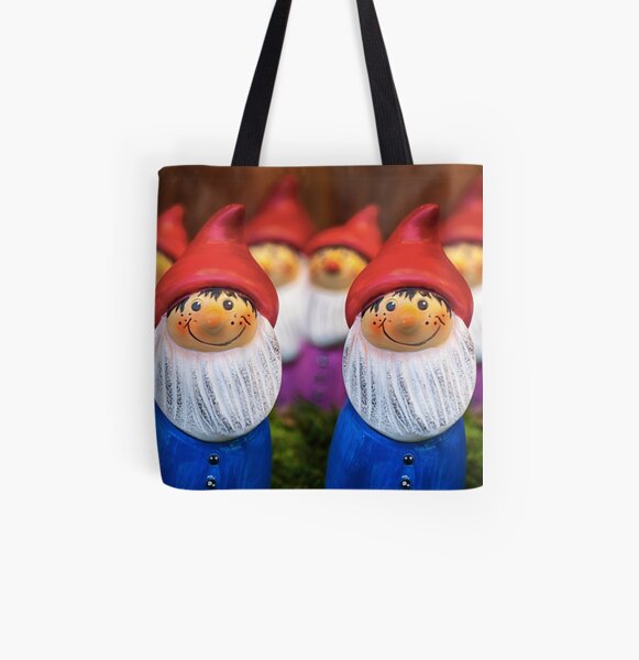 Christmas Gnomes All Over Print Tote Bag