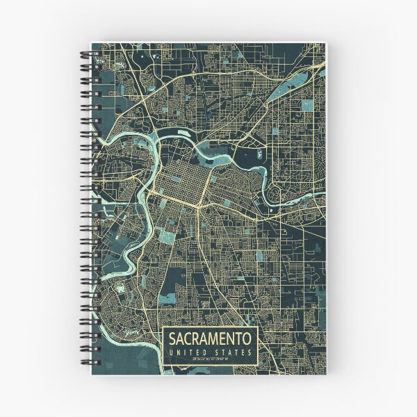 Item preview, Sacramento City Map of California, USA - Summer designed and sold by deMAP.