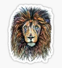 Pegatina Rainbow Lion