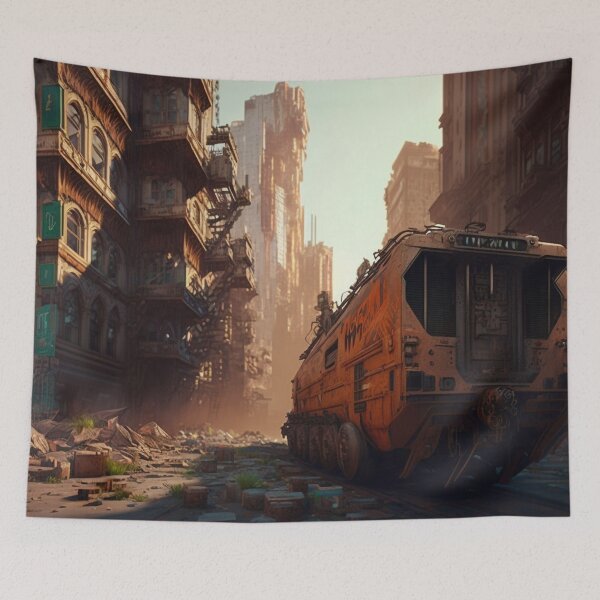 Item preview, In the wastelands : Abandoned metro designed and sold by Lagavulin01.