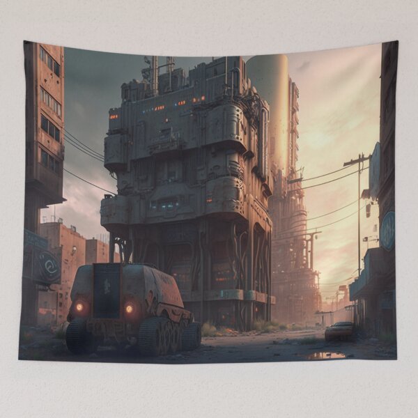 Item preview, In the wastelands : Dusty city designed and sold by Lagavulin01.