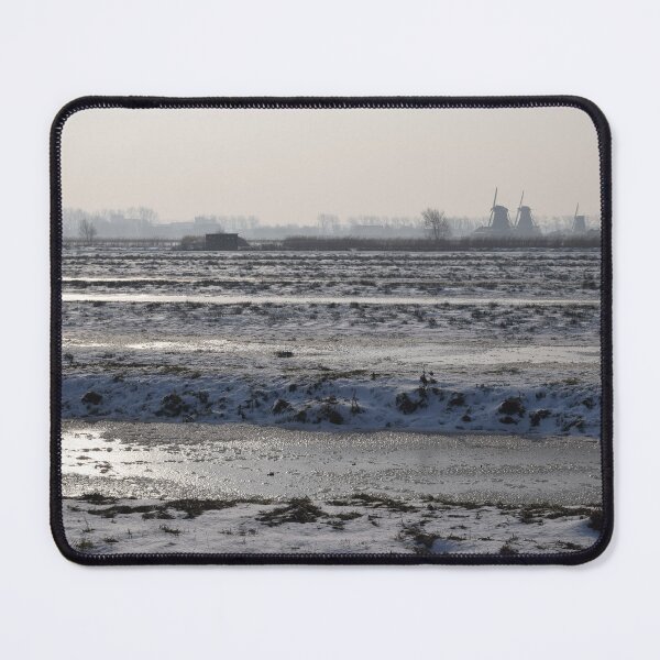 Item preview, Windmills in the snow Zaanse schans designed and sold by Designsbyalisa.