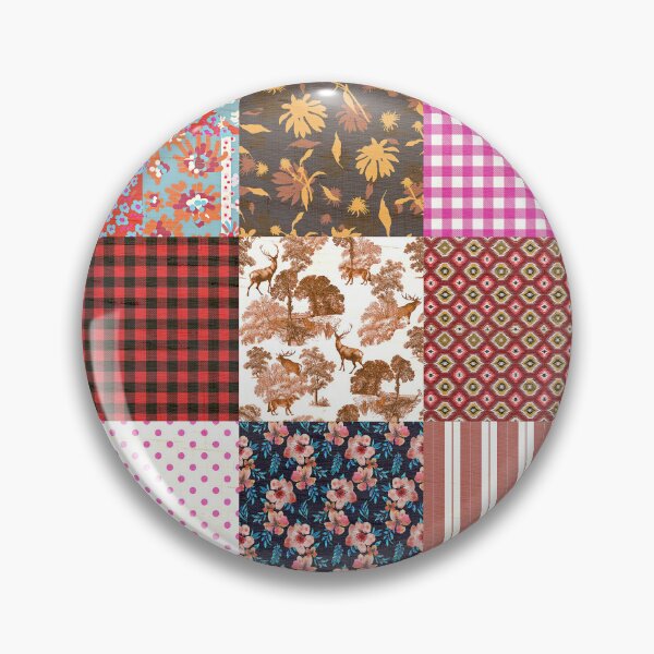 Item preview, Rustic Vintage Boho Farmhouse Country Patchwork Quilt Pattern  designed and sold by tanjica.