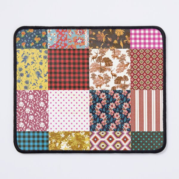 Item preview, Rustic Vintage Boho Farmhouse Country Patchwork Quilt Pattern designed and sold by tanjica.