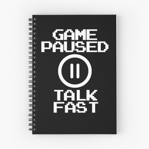 Item preview, Game Paused Talk Fast Funny Kids Video Game Boys Gamer Gear designed and sold by DynamicDesign.
