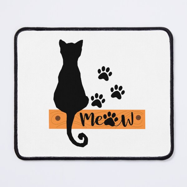 Item preview, Black Cat - Meow! designed and sold by RinaGArt.