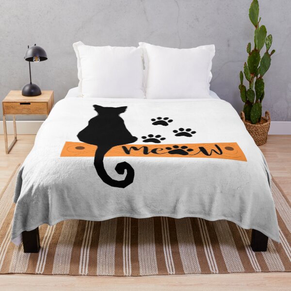 Item preview, Black Cat - Meow! designed and sold by RinaGArt.