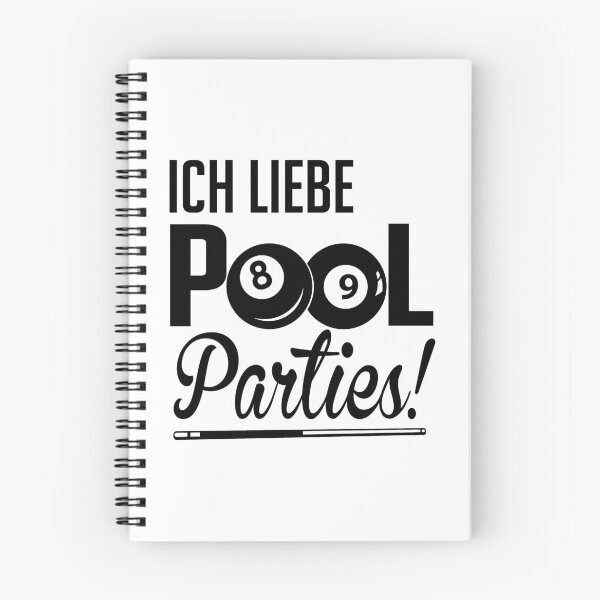 Artikelvorschau, Billard - Ich liebe Pool Parties! entworfen und verkauft von nektarinchen.