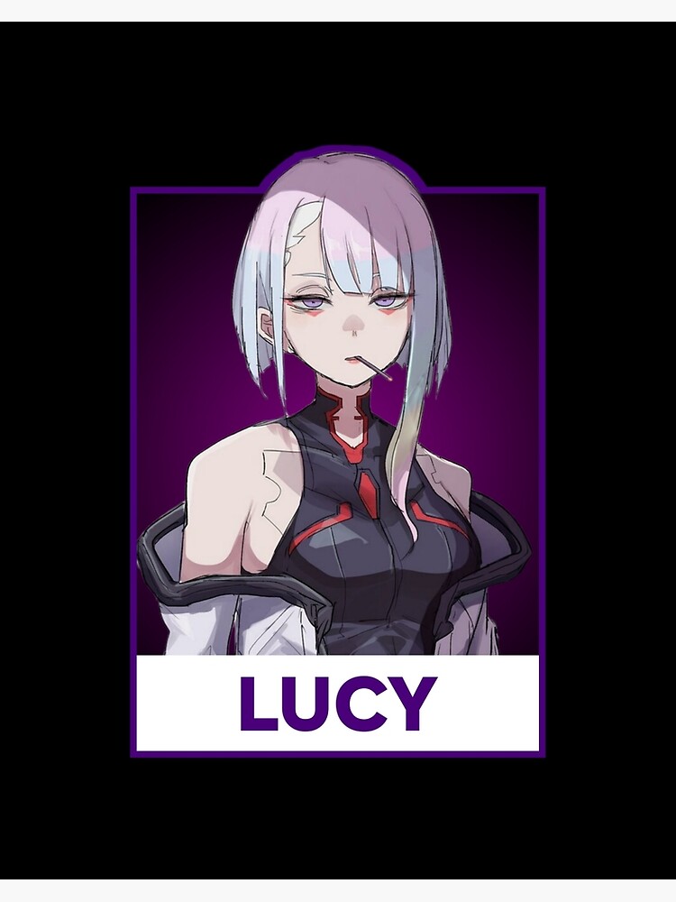 Cyberpunk Edgerunners - Lucy shocked | Art Board Print