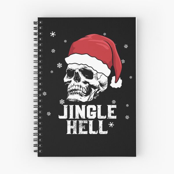 Item preview, Christmas Skull Jingle Hell Funny Christmas Santa Skeleton Gear designed and sold by DynamicDesign.