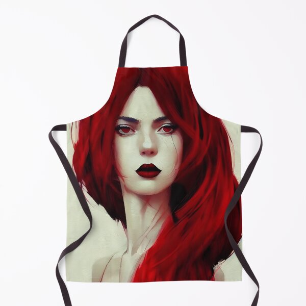 Item preview, She with Red Hair #0001 designed and sold by FekoShop.